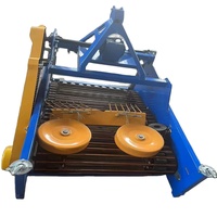 Récolteuse de pommes de terre automatique 4UC-60, largeur de travail 600 mm, machine combinée à transmission par engrenages pour l'ail, la carotte et l'arachide