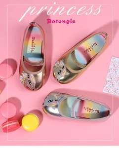 Custom Children Princess Dance <strong>Shoes</strong> <strong>Girl</strong> <strong>Dress</strong> Party Flat <strong>Shoes</strong> <strong>Girl</strong> Children Casual <strong>Shoes</strong> - Product Image 2