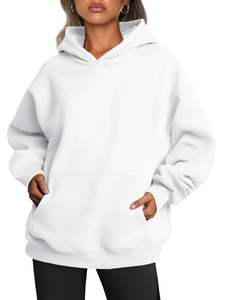 Femmes surdimensionné Hoodies polaire sweats à manches longues chandails pull automne tenues vêtements d'hiver - Product Image 3