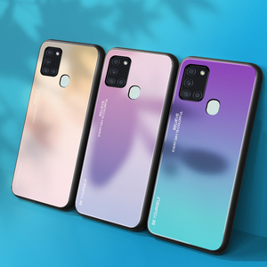 Ốp Lưng Kính Cường Lực 9H Chống Xước, Ốp Điện Thoại TPU Mềm Chống Sốc Cho Samsung Galaxy A21S S20 FE Note 20 A51 - Product Image 6
