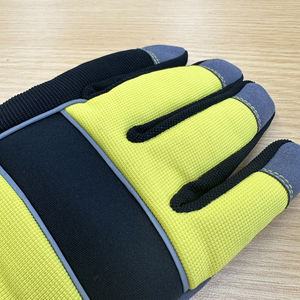 NMsafety iyi dayanıklılık sentetik eldiven iş deri dikiş eldiven şantiye eldiven - Product Image 5