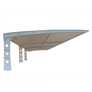 Fabricant de carports en acier galvanisé, structure en membrane PVDF, abri de stationnement extérieur personnalisé, abri de stationnement imperméable - Product Image 5