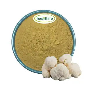 Healthife 10:1 30:1 poudre d'extrait de champignon Lions Mone