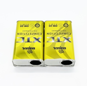 Latas de Metal para Aceite Lubricante de 1L, de Alta Calidad, OEM/ODM, Cuadradas y Rectangulares, Impresión Offset, Logotipo Personalizado, con Tapa de Plástico - Product Image 6
