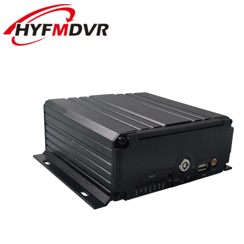 Hyf 4ch Harde Schijf Videobewaking Mdvr Ingebouwde Laagspanningsbeveiliging Truck Mobiele Dvr