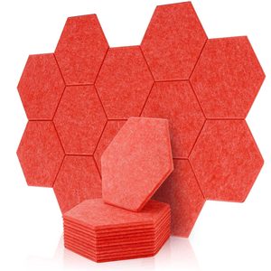 Paneles Acústicos Hexagonales Autoadhesivos de Densidad Superior para Control de Ruido y Ahorro de Espacio, Solución para Decoración del Hogar y Estudio - Product Image 6