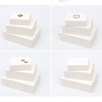OMT — boîte d'emballage avec manches pour plats à Sushi, Cajas écologiques, pâte à cookies, salade, emballage bon marché, plateau alimentaire