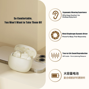 ฟรีตัวอย่าง <span class=keywords><strong>Q1</strong></span> neexxt หูฟังไร้สายหูฟังไร้สายแบบเสียบในหูหูฟังไร้สายหูฟังตัดเสียงรบกวนสำหรับกีฬา - Product Image 3