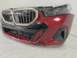 Per 2024 <span class=keywords><strong>BMW</strong></span> <span class=keywords><strong>serie</strong></span> <span class=keywords><strong>5</strong></span> telaio G60/G68 originale anteriore anteriore assemblaggio griglia del paraurti faro fendinebbia serbatoio acqua telaio condensatore - Product Image 2