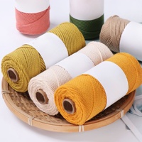 Articles les plus vendus – Prix de gros – Fil en cône de haute qualité – Corde en coton de 2 mm – Cordon de macramé – Tricotage à la main – Crochetage – Couture