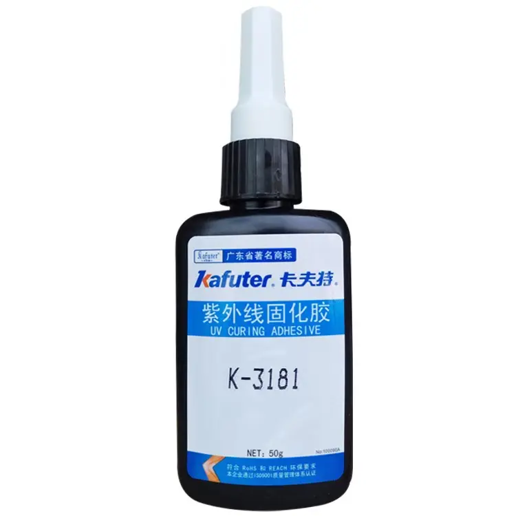 Kafuter K-3181 sigillante liquido per colla per vetro adesivo a polimerizzazione UV ad alta intensità