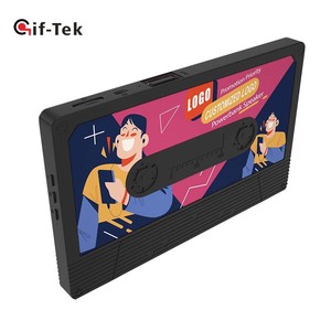 Altoparlante Portatile Personalizzato a Forma di <span class=keywords><strong>Cassetta</strong></span>, Regalo con Immagine Personalizzata, V5.0, 20 Ore di Riproduzione, in Plastica, per Uso Esterno e Domestico - Product Image 1
