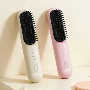 หวีร้อนจัดแต่งทรงผมและดูแลเส้นผม 2-in-1 รุ่น 0728 Whatnot น้ำหนักเบา อุณหภูมิ 140°C-200°C เหมาะสำหรับการเดินทาง - Product Image 1
