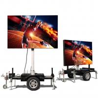 Remorque d'affichage publicitaire LED extérieur |   Camion avec écran LED personnalisable de 4,9 m |   Remorque d'affichage numérique Ef81 pour événements
