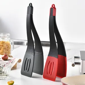 3-in-1 New Design Multifunctional Silicone Shovel Clip Pancakes Bread Steak Clip Fried Fish Shovel Clamps Food Tong