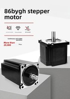 Motor Stepper Hybrid NEMA 34 86 Grosir Dua Fasa Torsi Besar AC Driver 12-24V untuk Peralatan Otomasi