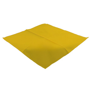 Centrotavola CHOU 90X90CM Tinta Unita Ocra 100% Cotone - Product Image 1