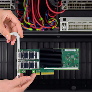Intel X710-QDA2 chip dựa Dual Port xl710 qda2 Card giao diện mạng 40 gam qsfp + PCIe 3.0 X8 Ethernet sợi quang thiết bị - Product Image 1