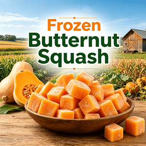 Courge <span class=keywords><strong>Butternut</strong></span> Surgelée Saine, Faible en Gras, Riche en Légumes Naturels et en Bêta-Carotène, Certifiée ISO, Fournisseur Mondial d'Aliments Surgelés - Product Image 1