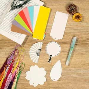 Custom High Quality Paper <b>Bookmarks</b> with Tassels Different Shapes Souvenir <b>Gift</b> Student Stationery <b>Bookmarks</b> Wholesale - Product Image 1