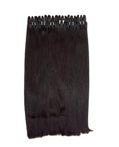 Paquetes de cabello brasileño crudo alineados con cutícula de grado 12A humano virgen de visón sin procesar vendedor de cabello indio para extensiones naturales - Product Image 2