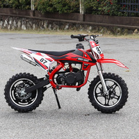 Mini Motocicleta Real de 10 Pulgadas con Ruedas Grandes, 49cc, 2 Tiempos, para Niños Pequeños, de Gasolina