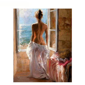 CHENISTORY DZ992004 Pintura por Números DIY, Pintura por Números <span class=keywords><strong>para</strong></span> Niñas, Decoración del Hogar <span class=keywords><strong>para</strong></span> Adultos, Arte Moderno <span class=keywords><strong>para</strong></span> Pared, Pintado a Mano - Product Image 1