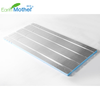 Aislamiento de Calefacción por Suelo Radiante de Bajo Perfil, Panel de Calefacción por Agua, Lámina de Aluminio Flexible de 200 Micras para Apartamentos