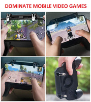 Nouvelle manette de jeu ergonomique avec volant de direction, ventilateur de refroidissement et batterie externe pour mobile/Android/iOS - Compatible Call of Duty