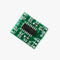 PAM8403 mini carte amplificateur numérique classe D 2x3w module amplificateur de puissance ultra-miniature 2.5 ~ 5V peut être alimenté par USB