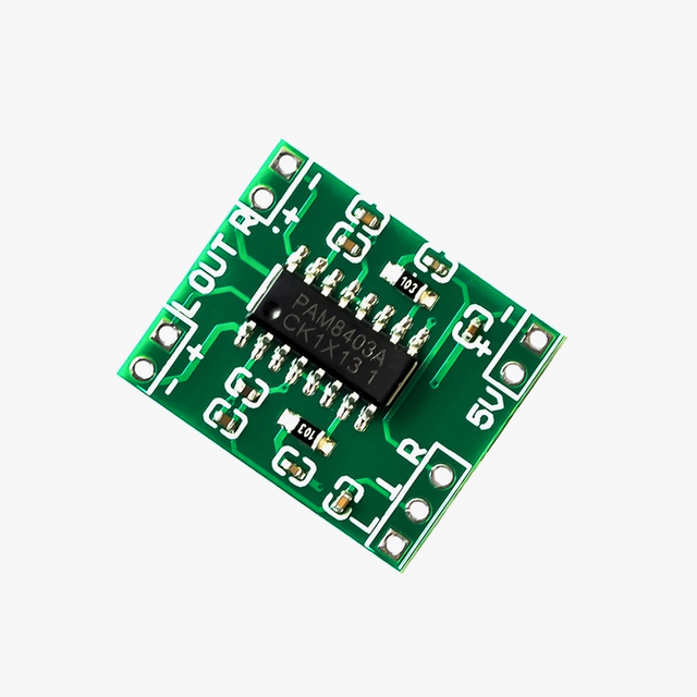 PAM8403 mini Class D digital amplifier board 2x3w ultra-miniature Power amplifier module 2.5~5V can be powered by USB