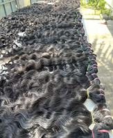 Lots de Cheveux Humains Bruts Non Traités Grade 15A, Extensions de Cheveux Bruts Cambodgiens à Cuticules Alignées, Vendeur de Cheveux Naturels Ondulés Bouclés Birmans