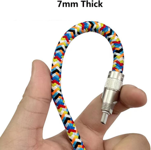 Nhà máy cung cấp trực tiếp bền và uốn cong kháng Type-C Nylon USB cáp dây buộc 0.5M 1m 1.5m 3A sạc nhanh - Product Image 4