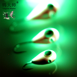 Jigs de pêche sur glace à tête en tungstène, lumineux avec hameçon, <span class=keywords><strong>pour</strong></span> la pêche à l'achigan en hiver, leurres de pêche sur glace Ice Eye Abdominal, approvisionnement direct usine depuis 20 ans - Product Image 3