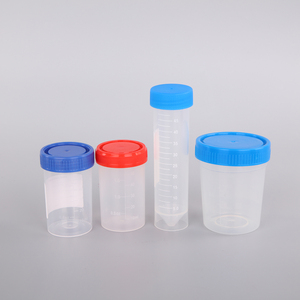Amostra descartável descartável de 30ml, 60ml, 100ml, sistema de descartamento médico estéril plástico, coletor de teste de urina, copo e recipiente de bancos - Product Image 2