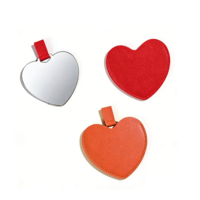 Miroir de poche rotatif en forme de cœur avec logo personnalisé, couverture en cuir PU, miroir miniature en acier inoxydable, étiquette privée