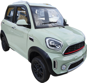 รถยนต์ไฟฟ้าขับเคลื่อนสี่ล้อ คุณภาพสูง ระยะทางวิ่ง 100 กม. สำหรับการเดินทางในเมือง ขายดี ผลิตจากโรงงานโดยตรง พวงมาลัยซ้าย-ขวา - Product Image 1