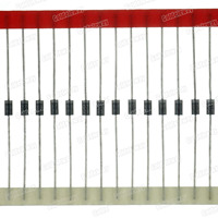 125 pièces 1N4007 Diode de redressement 1 A 1000 V DO-41 Axial 4007 1 amp 1000 Volt Diodes de silicium électroniques