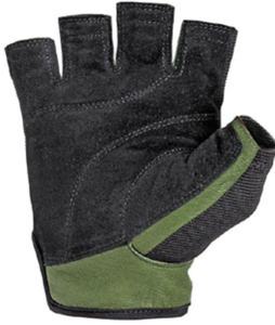 Logotipo personalizado Guantes de fitness de medio dedo Gimnasio Entrenamiento Ciclismo Protección de manos para levantamiento de pesas Hecho de cuero de calidad - Product Image 2