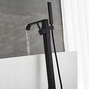 Grifo <span class=keywords><strong>de</strong></span> Bañera <span class=keywords><strong>de</strong></span> Alta Calidad, Montado <span class=keywords><strong>en</strong></span> el <span class=keywords><strong>Suelo</strong></span>, <span class=keywords><strong>de</strong></span> Latón, con una Sola Manija y <span class=keywords><strong>Ducha</strong></span> Manual, <span class=keywords><strong>en</strong></span> Oferta - Product Image 4