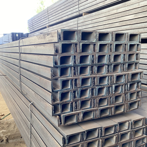 Poutres en U, sections en U, canaux en U laminés à chaud en acier Q235, Q345, SS400, A46, A106, A572, S235, acier galvanisé et acier au carbone SS400 - Product Image 1