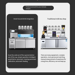 Thông Minh Hoàn toàn Tự Động Boba Trà Maker Máy Thương Mại Sử Dụng Đa Chức Năng Trà Bong Bóng Máy Cho Trà Sữa Cửa Hàng - Product Image 3