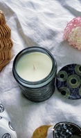 Bougie parfumée de luxe en verre gaufré avec couvercle décoratif doré, bougie d'aromathérapie pour la maison, la chambre, cadeau, décoration intérieure, vente en gros