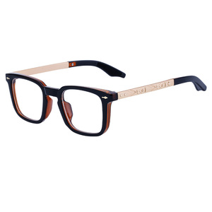 Nouvelles montures de <span class=keywords><strong>lunettes</strong></span> à monture carrée à la mode européenne <span class=keywords><strong>et</strong></span> américaine pour femmes avec des <span class=keywords><strong>lunettes</strong></span> de myopie pour hommes <span class=keywords><strong>lunettes</strong></span> transfrontalières - Product Image 2