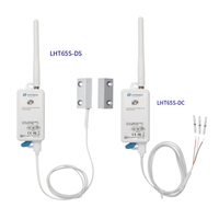Capteur de température et d'humidité Dragino LHT65S LoRaWAN avec antenne externe, batterie 10 ans, enregistreur de données hors ligne, enregistreur IoT industriel