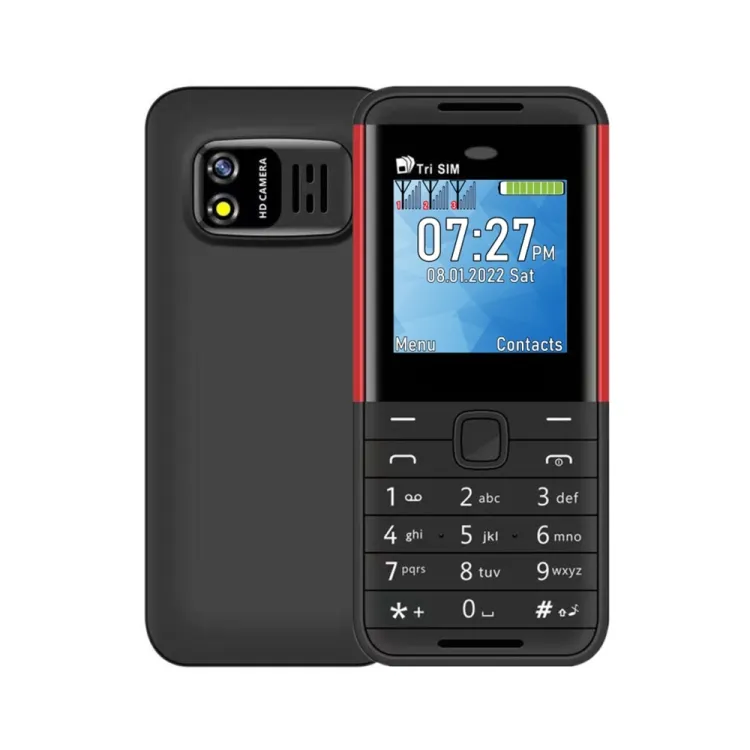 高品質SERVOBM5310ミニ携帯電話英語キーマジックサウンドトリプルSIMカード高齢者向けフィーチャーフォン