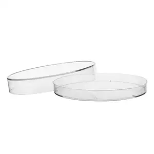 Lab Round 90mm Sterile Small Plastic Cell Culture Plate Petri Dish