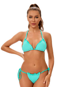 Maillot de bain sexy de fitness de grande taille avec motif imprimé et découpe dans le dos pour femmes européennes et américaines - Product Image 2