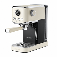 Machine à café expresso Circle Joy CJ-KFJ01 20 bars, extraction chaude et froide, contrôle de la température à 92°C, buse vapeur pour la maison et le bureau