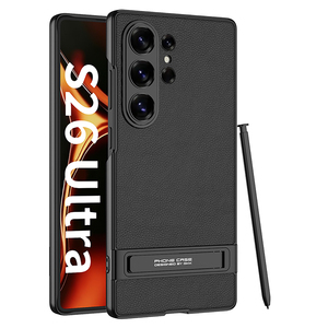 Funda Protectora para Teléfono Móvil GKK, Diseño Empresarial, Ultrafina, Resistente a Golpes, con Soporte, Material PU Esmerilado - Product Image 5